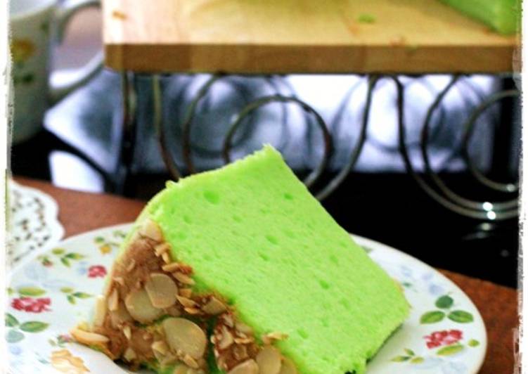 resep lengkap untuk Pandan Chiffon Putih Telur Selembut Kapas No bau telur