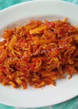 Ikan teri kentang balado ð