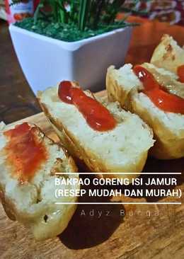 Bakpao Goreng isi Jamur (Resep mudah dan murah)