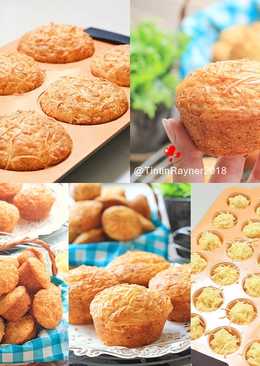 QUICK & EASY CHEESE YOGHURT MUFFIN-No Mixer Moist banget t