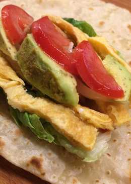 Tortilla wrap atau kulit tortilla