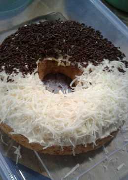 Bolu tape coklat keju