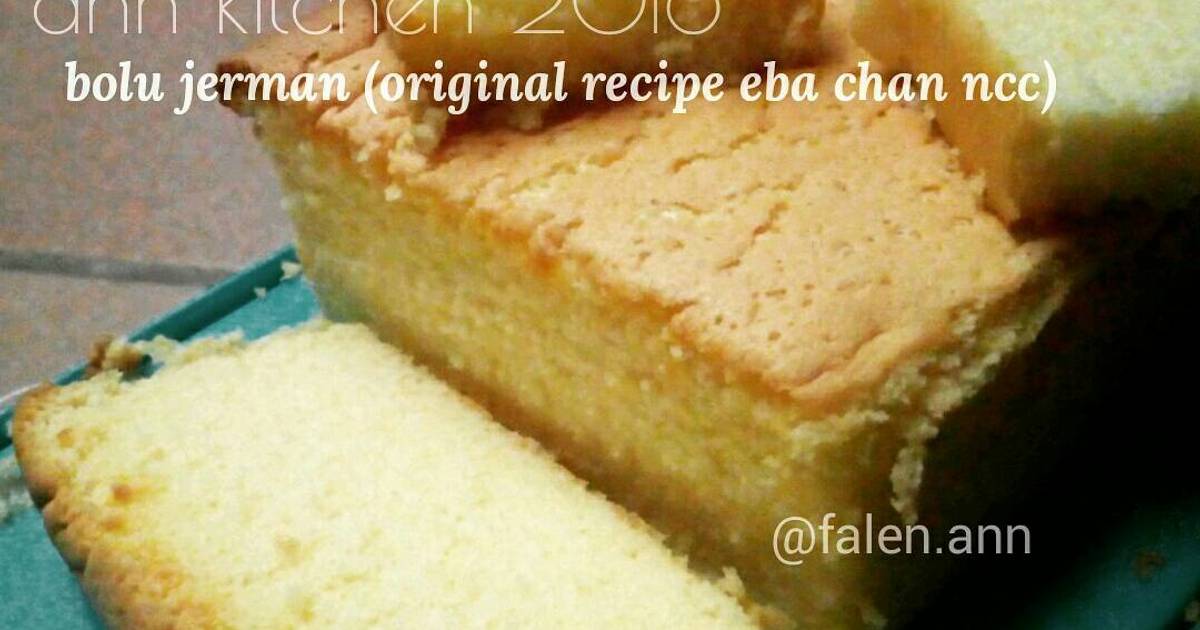 Resep Bolu jerman (resep original eba chan ncc)