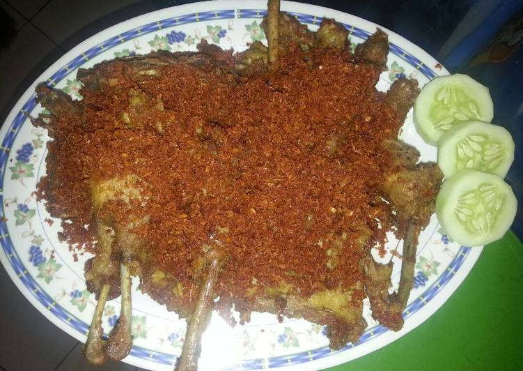 resep masakan Bebek goreng poya