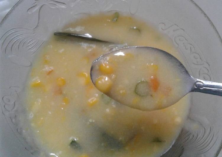 Cream Soup Jagung Manis 🌽🍲