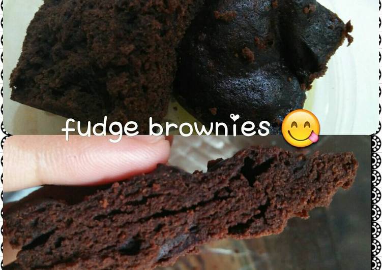 resep Fudge Brownies kukus ??