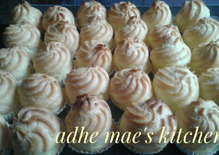 Resep Kue Sus isi Vla Susu - Ade Mumun Mae