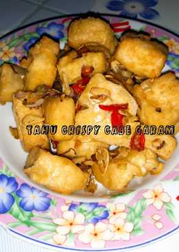 Tahu crispy cabe garam