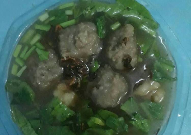 resep lengkap untuk Kuah Bakso Sapi