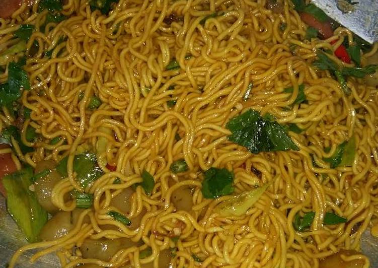 gambar untuk cara membuat Mie goreng puwedez