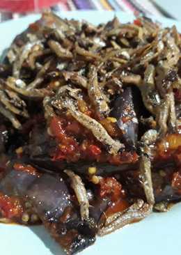 Balado terong ungu dan teri