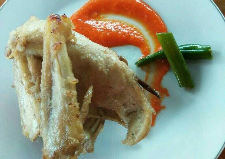 cara membuat Ayam pop ala resto... uni??