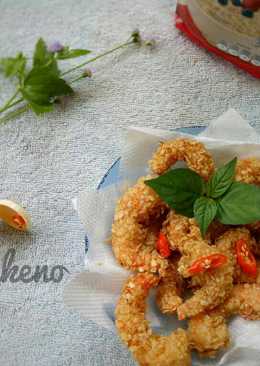 Udang oatmeal