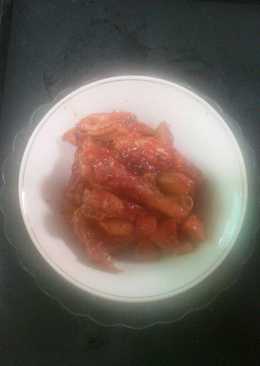 Balado ayam kentang