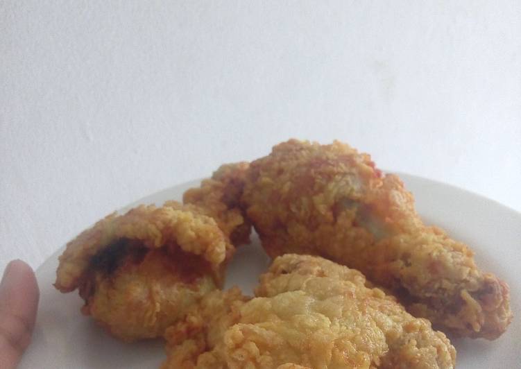 resep masakan Ayam goreng tepung ala kfc