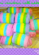 Mini rainbow rollcake#pekaninspirasi#bikinramadanberkesan