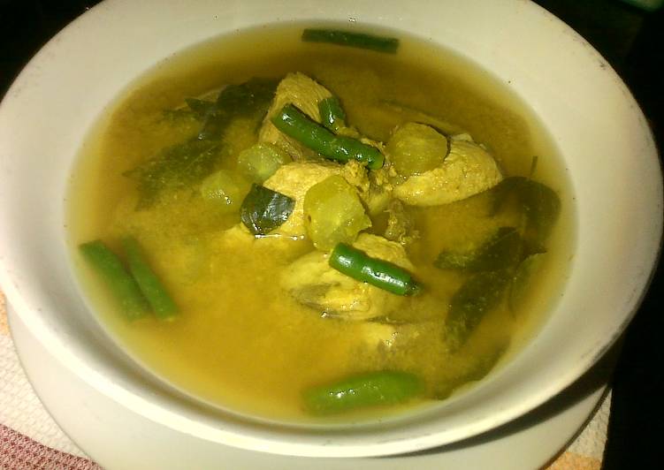 resep makanan Kuah Asam Pedas Ikan Tongkol (Asam Keueng Ungkot Sikureng)