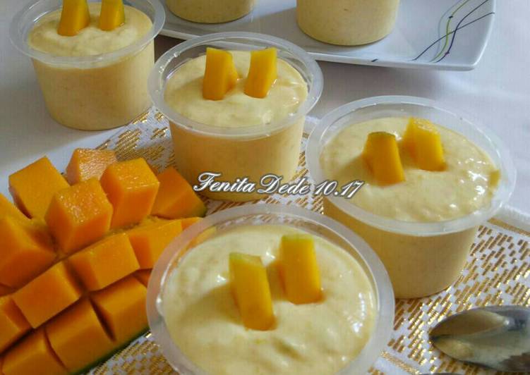 Resep Mango Frozen Yogurt