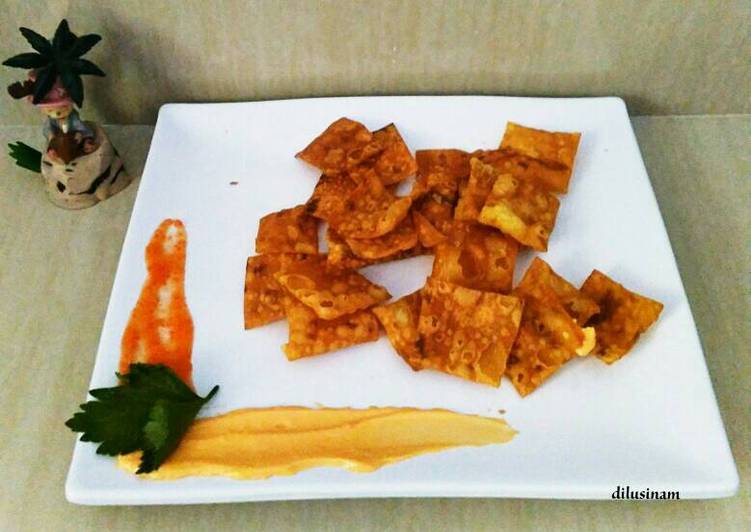 resep masakan Kulit Lumpia Goreng Krispy