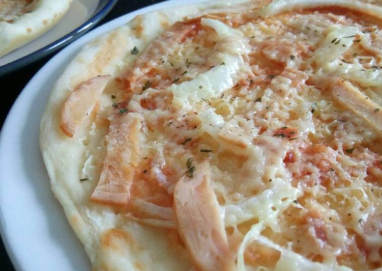 Resep Pizza Thin Crust Teflon dan Rice Cooker Kiriman dari wina astarina