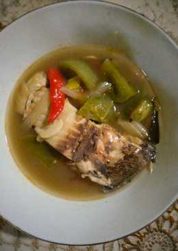 Sop Ikan Bawal simple