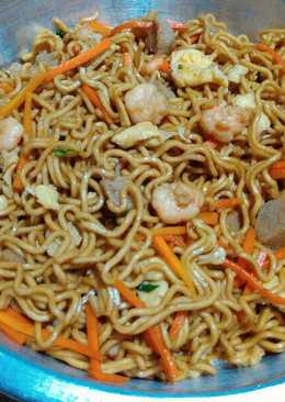 Mie Goreng Udang Bakso