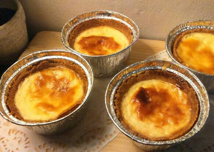 resep makanan Hokkaido cheese tart #ketopad