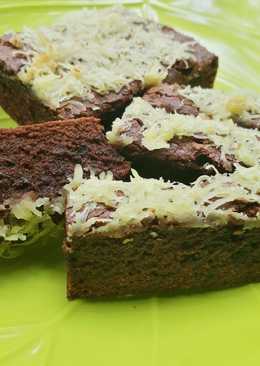 Brownies Topping Keju
