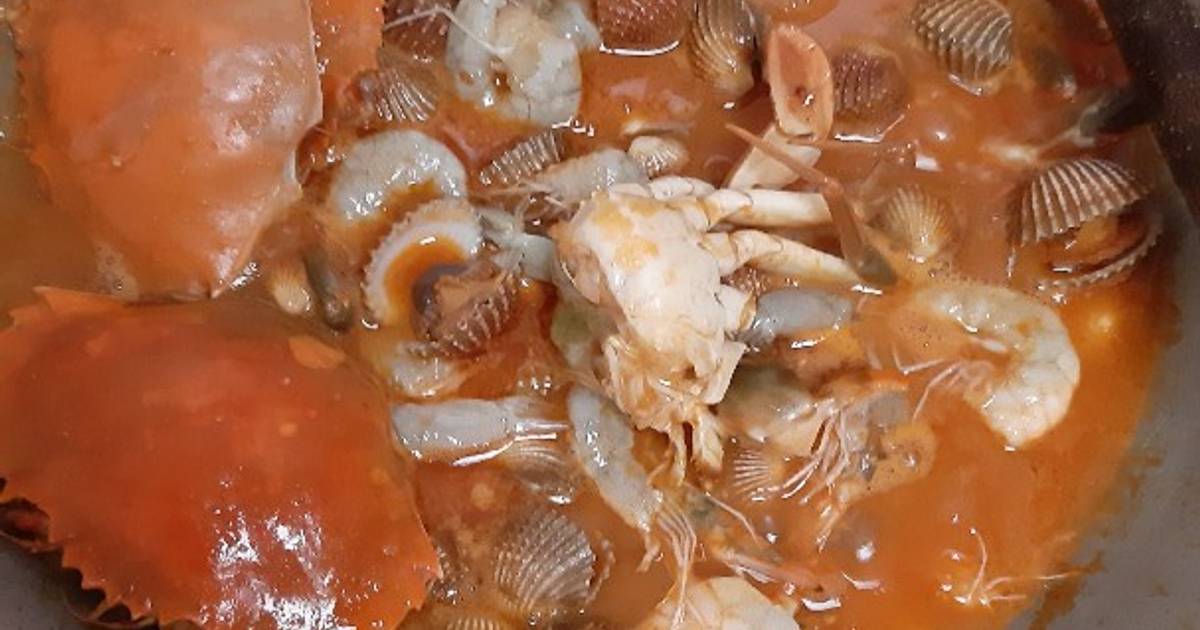 2 601 resep  seafood  saus  padang  enak dan sederhana Cookpad