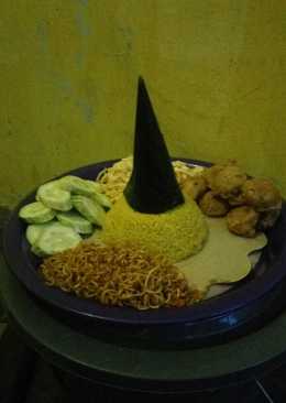 Nasi kuning sederhana