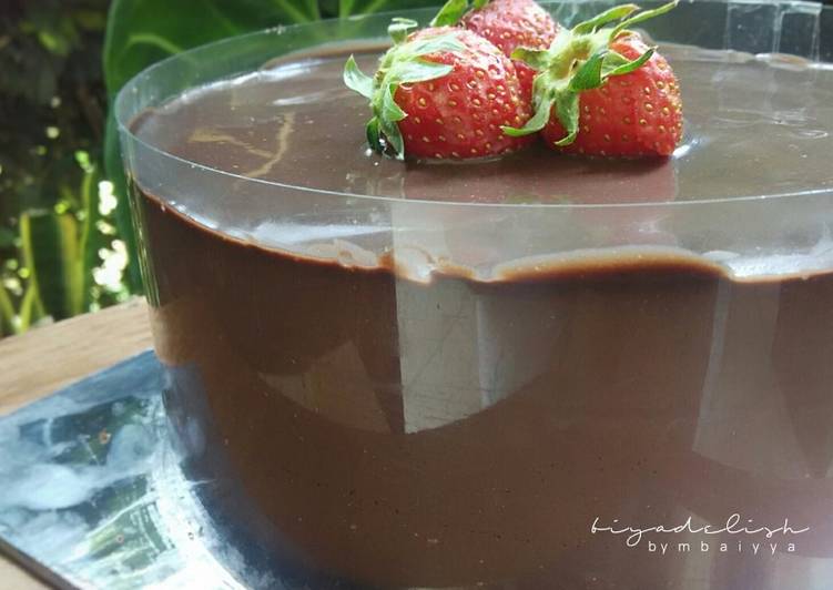 gambar untuk resep makanan Rich Chocolate Pudding