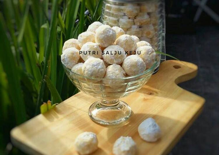 Resep Putri Salju Keju