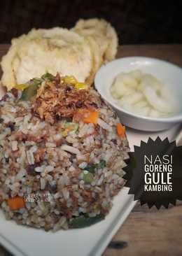 Nasi Goreng "Daur Ulang" Gule Kambing