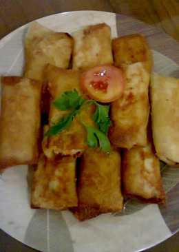 Lumpia tahu daging cincang