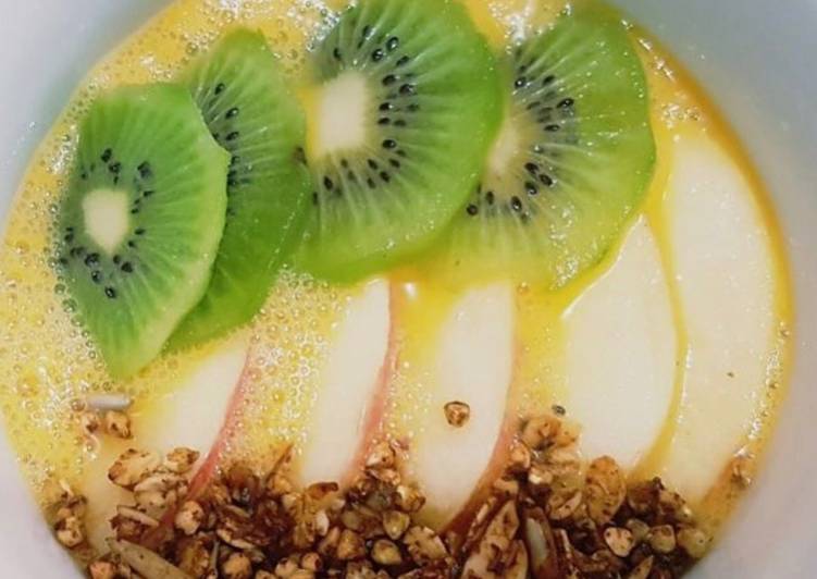 Resep Smoothie Bowl Mango By Ayun Ritaretnani