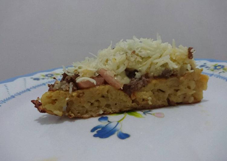 resep masakan Pizza Mie