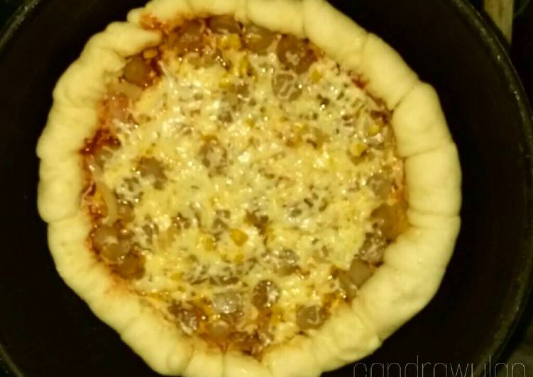 cara membuat Pizza (no oven)