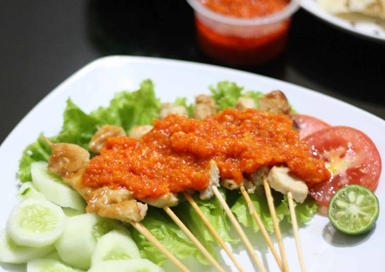 resep lengkap untuk Sate Taichan Happycall