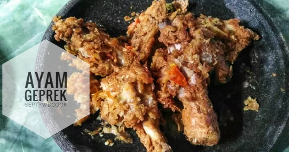 3 106 resep  ayam  geprek  super enak dan sederhana  Cookpad