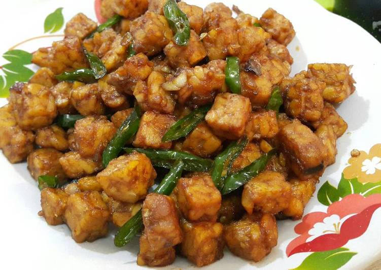 Tempe Kecap Cabe Ijo Tempe Kecap Cabe Ijo