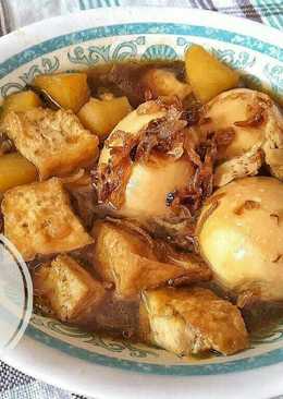 254 resep semur tahu telur  enak dan sederhana Cookpad