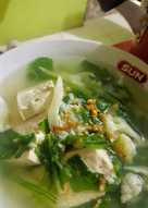 Soup Cah Sawi Tahu Putih