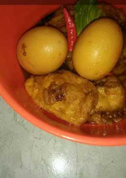 30. Semur T2 (telur+tahu)