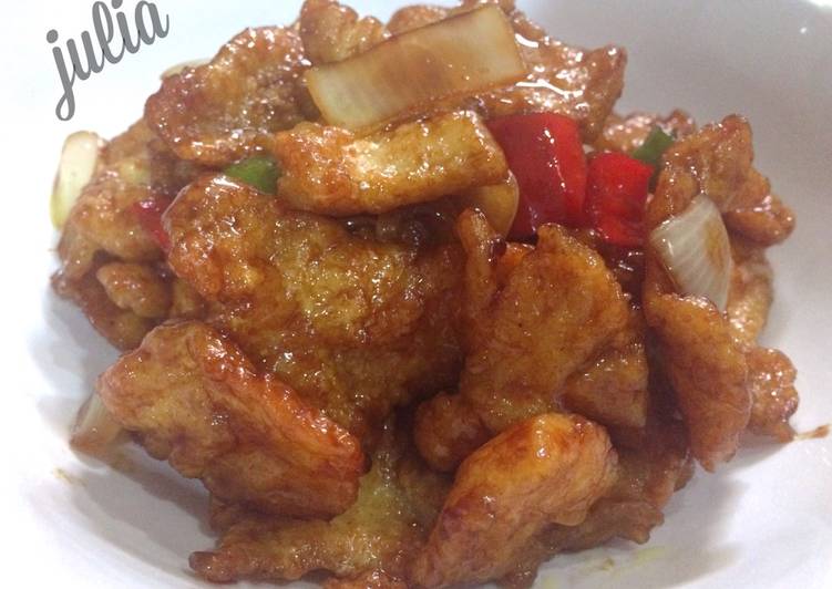 resep Fillet Ayam masak Kecap