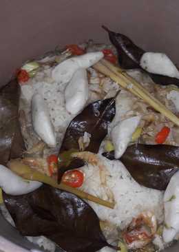 Nasi Liwet Praktis (rice cooker)