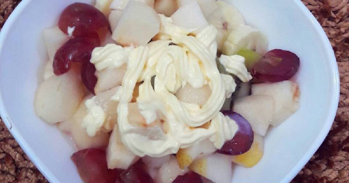 Cara membuat salad  buah  367 resep  Cookpad