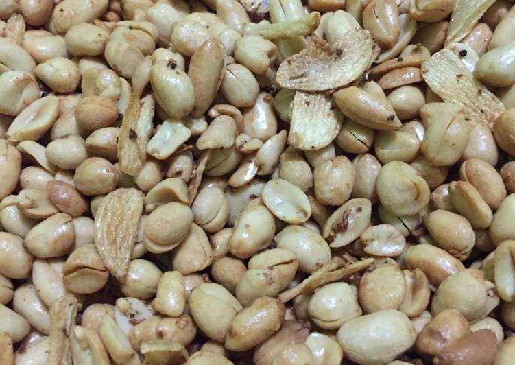 Resep Kacang Bawang Renyah #Selasabisa Karya Tria