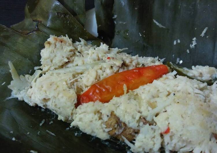 gambar untuk resep Bothok tempe tahu teri yummy