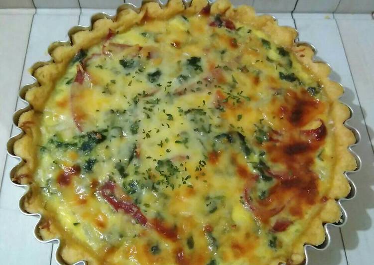 gambar untuk resep Quiche Lorraine