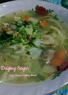 Sup Daging Sayur ala Dapur Fitri #KitaBerbagi